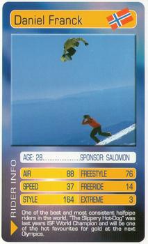 2003 Top Trumps Limited Edition Snowboarders #NNO Daniel Franck Front